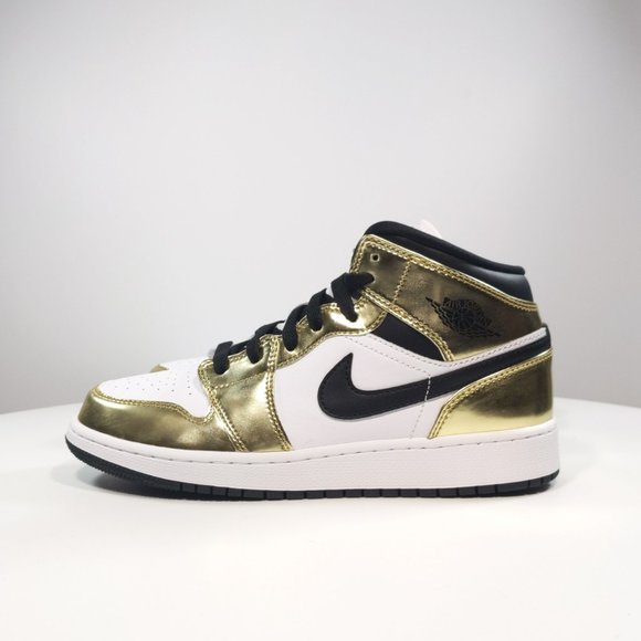 Air Jordan 1 Mid SE 'Metallic Gold' - Picture 4 of 4